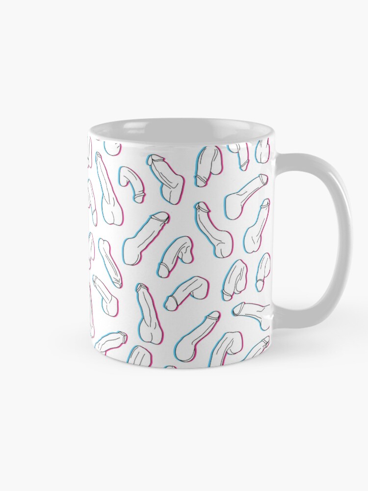 Penis Pattern Pop Art Coffee Mug
